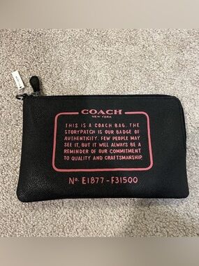 Coach Removable Pouch from Tote Bag